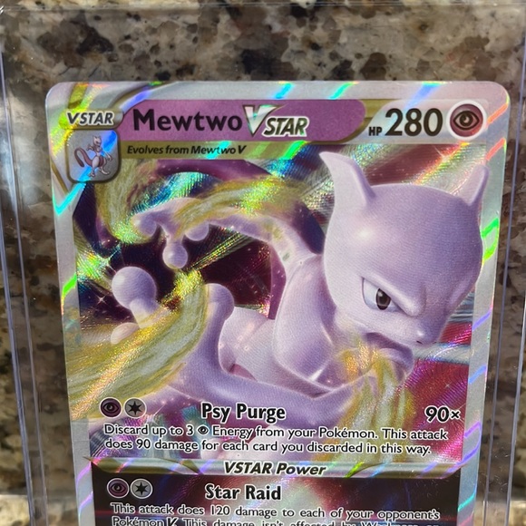 Pokémon card Mewtwo VStar new - Picture 3 of 4